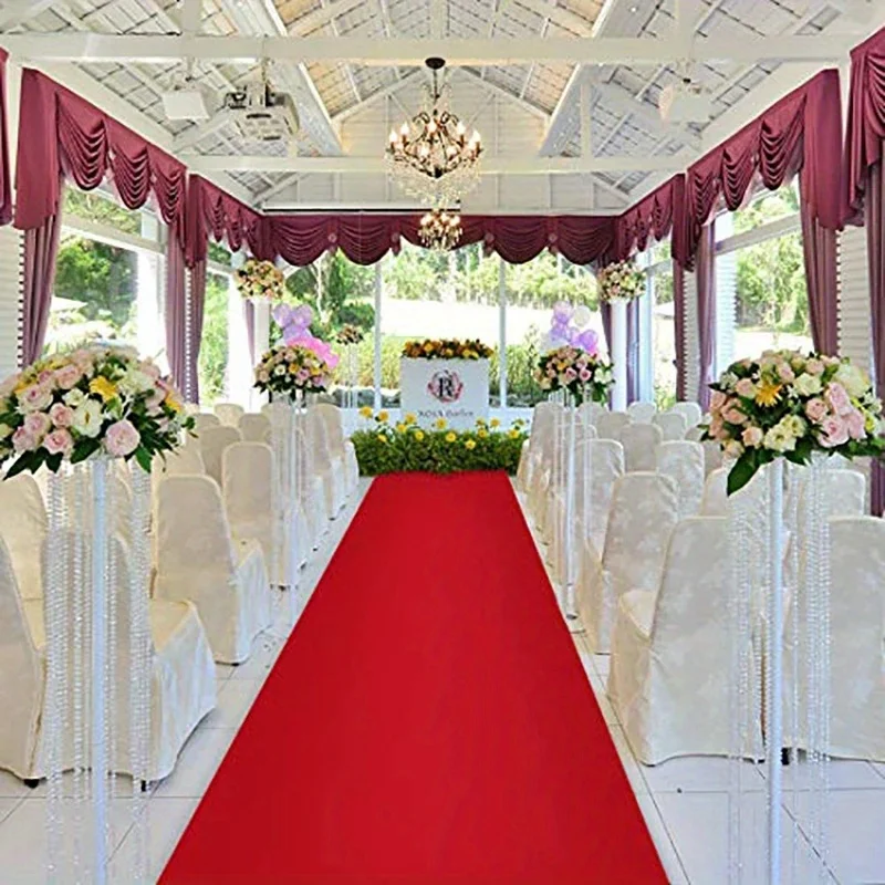 Aisle Runner White - Tappeto rosso Cerimonia Tappeti da palcoscenico