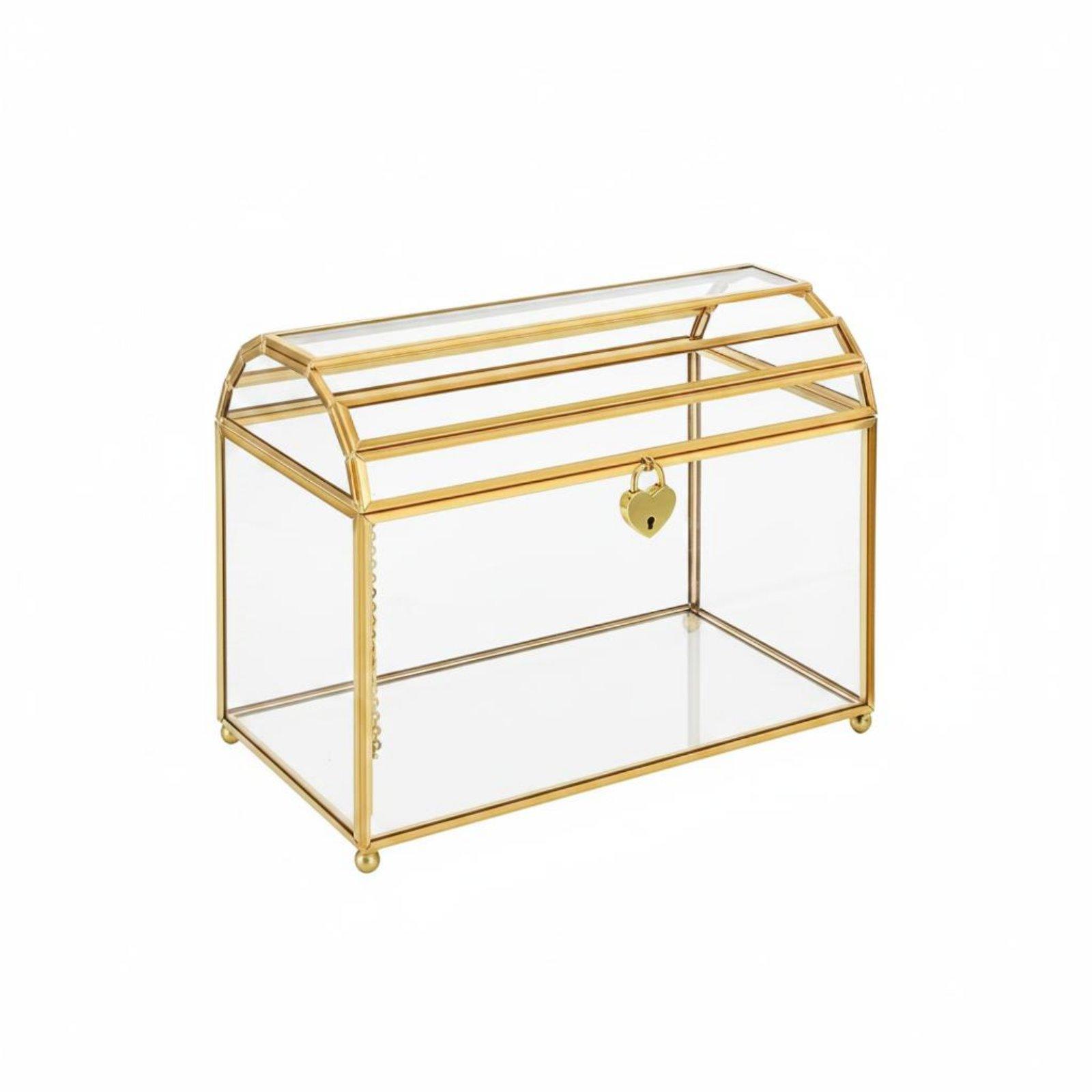 Wedding Card Box - Scatola Trasparente per Biglietti di Auguri,