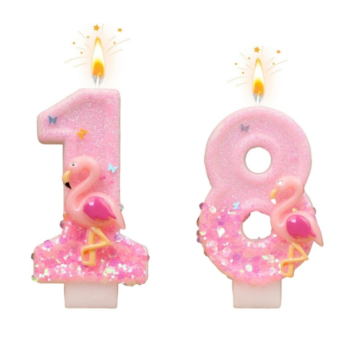 Unity Candle Set - Nuove Candeline Numeriche 0-9 Originali, Decorazione