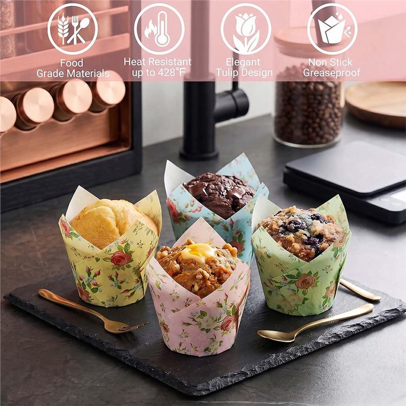 Wedding Cake Supply - A11I Fogli di Carta per Cupcake