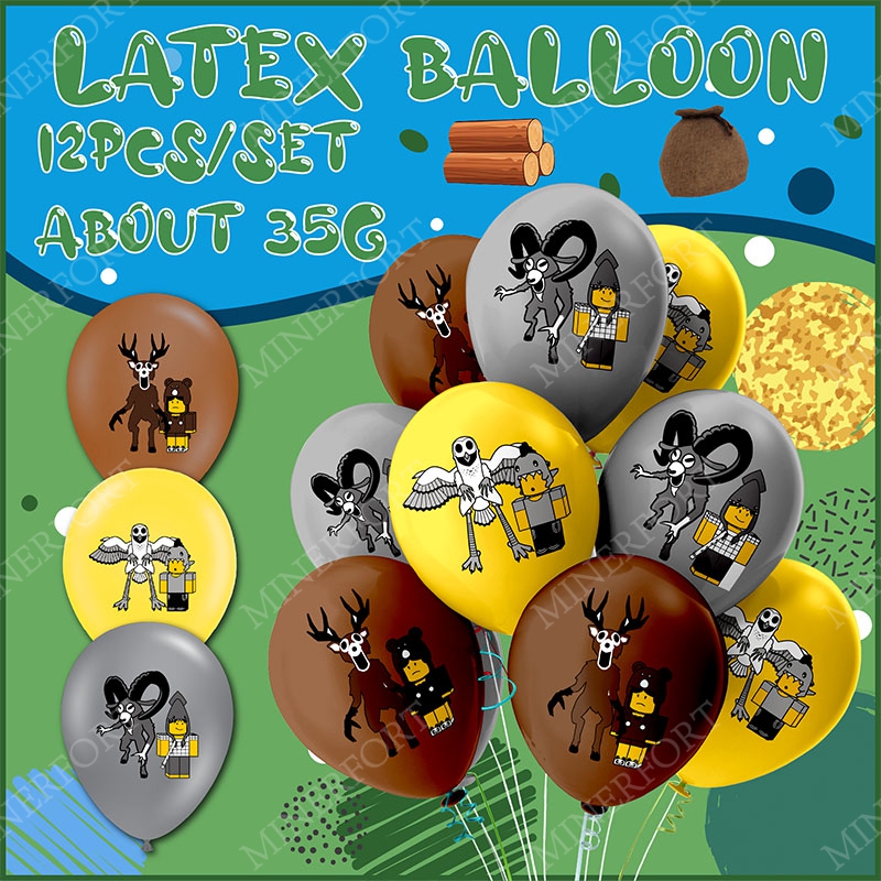 Confetti Balloon Set - Robot 99 Notti nella Foresta Palloncini