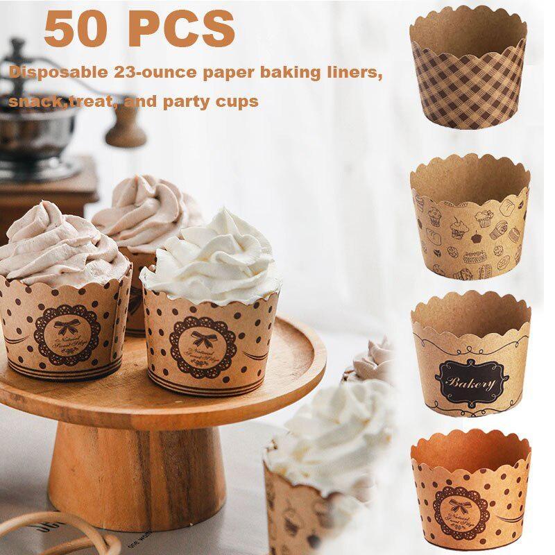 Wedding Cake Supply - 50 Pz/pacco Cupcake Bicchieri di Carta