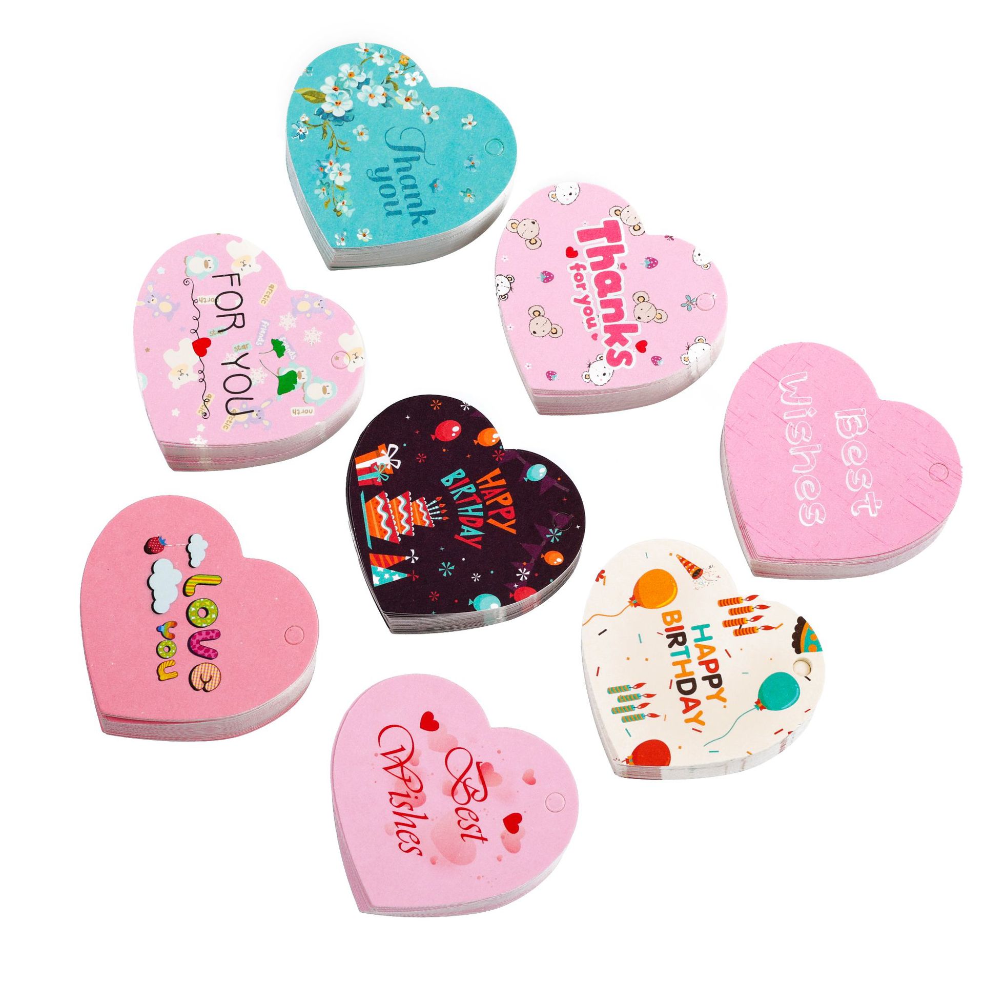 Wedding Supply Decor - 100 Pezzi Etichette Regalo 'Grazie' a