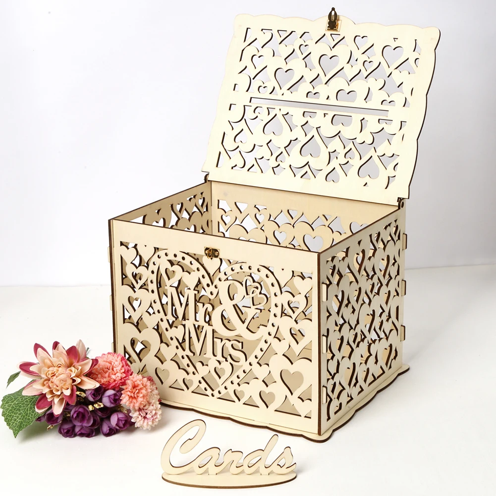 Scatola di carte di nozze in l - Wedding Card Box recensione e prezzo