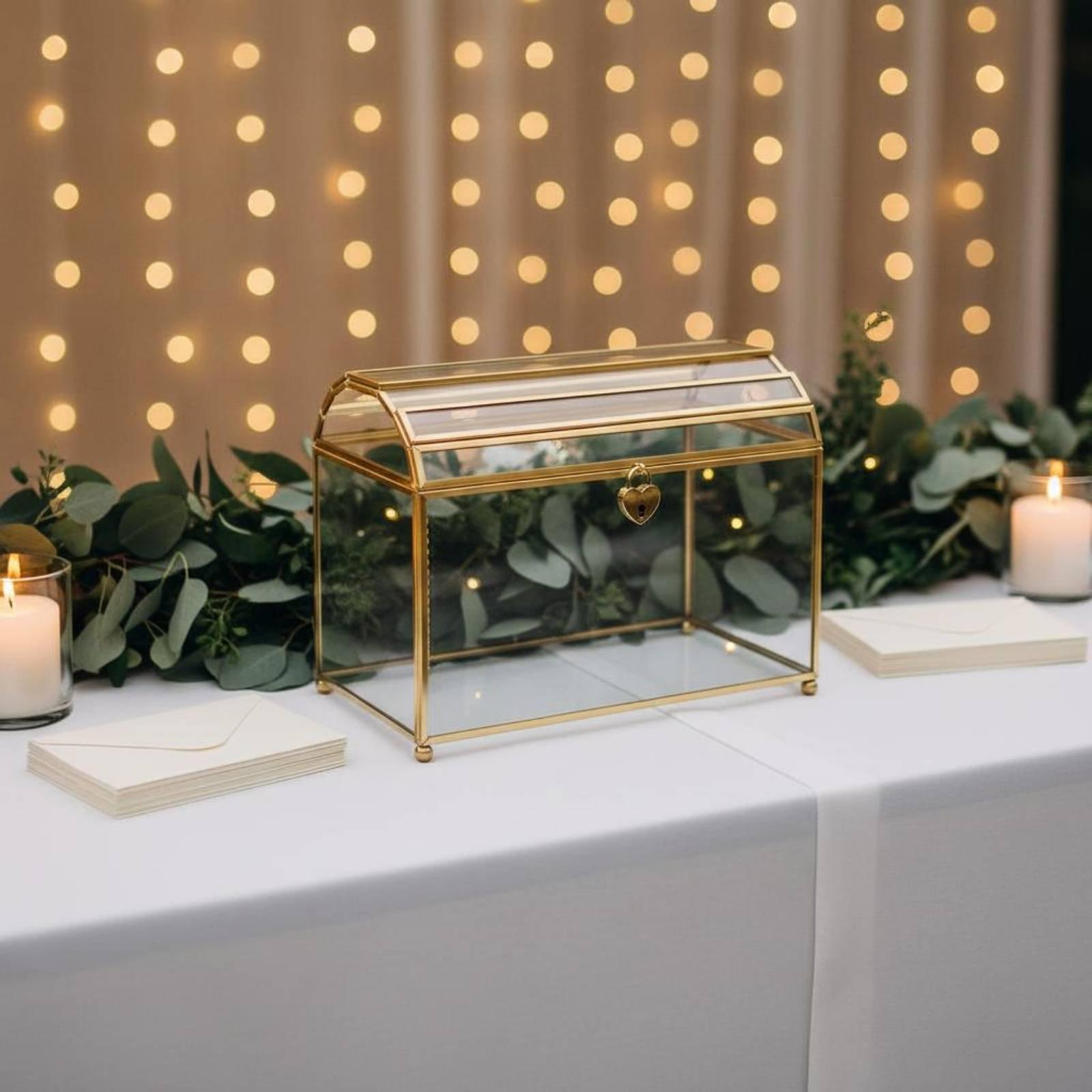 Scatola Trasparente per Biglie - Wedding Card Box recensione e prezzo