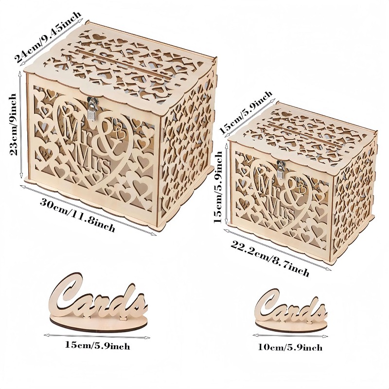 Fai da te in legno signor e si - Wedding Card Box recensione e prezzo