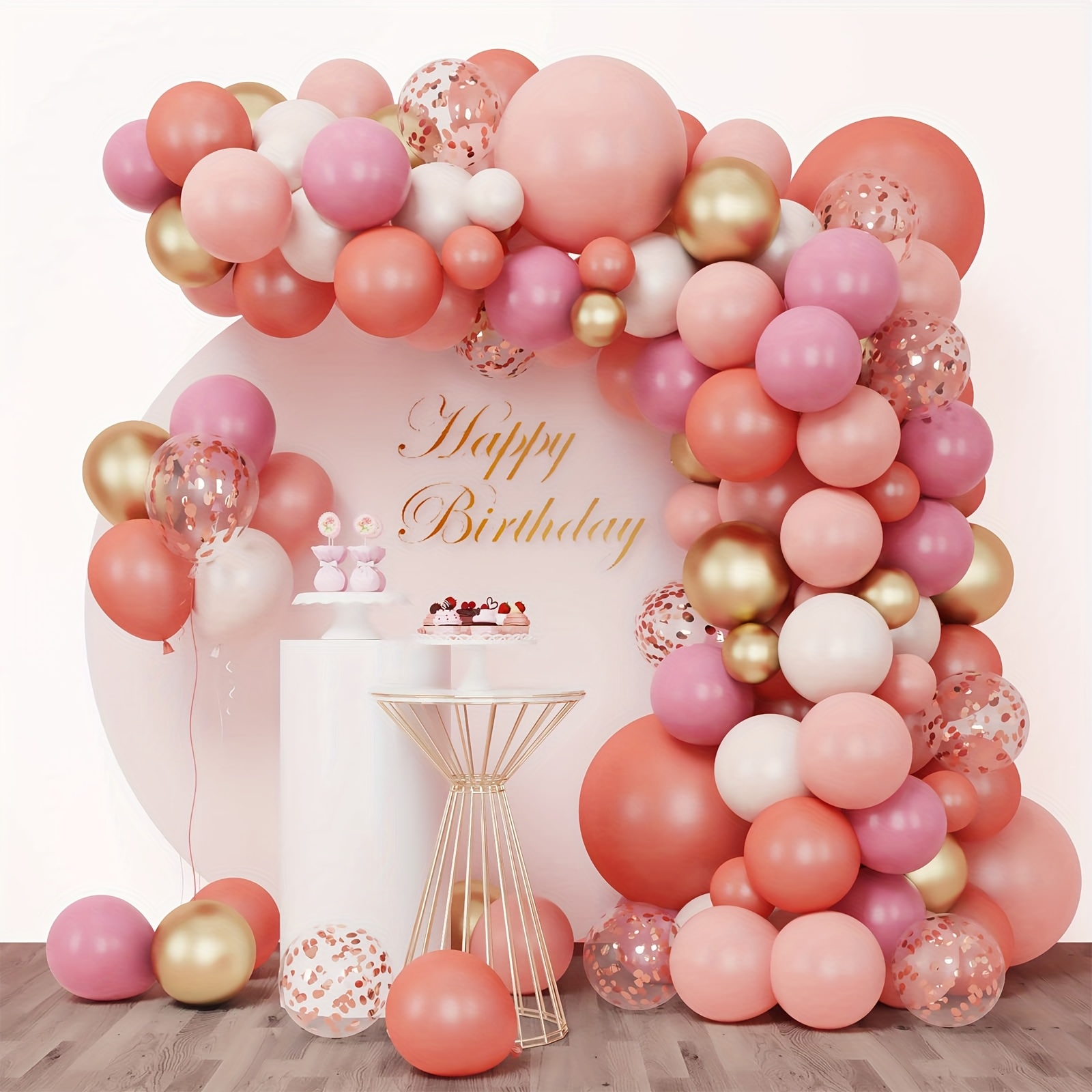 157 Set di Palloncini Oro Rosa - Wedding Balloon Arch recensione e prezzo