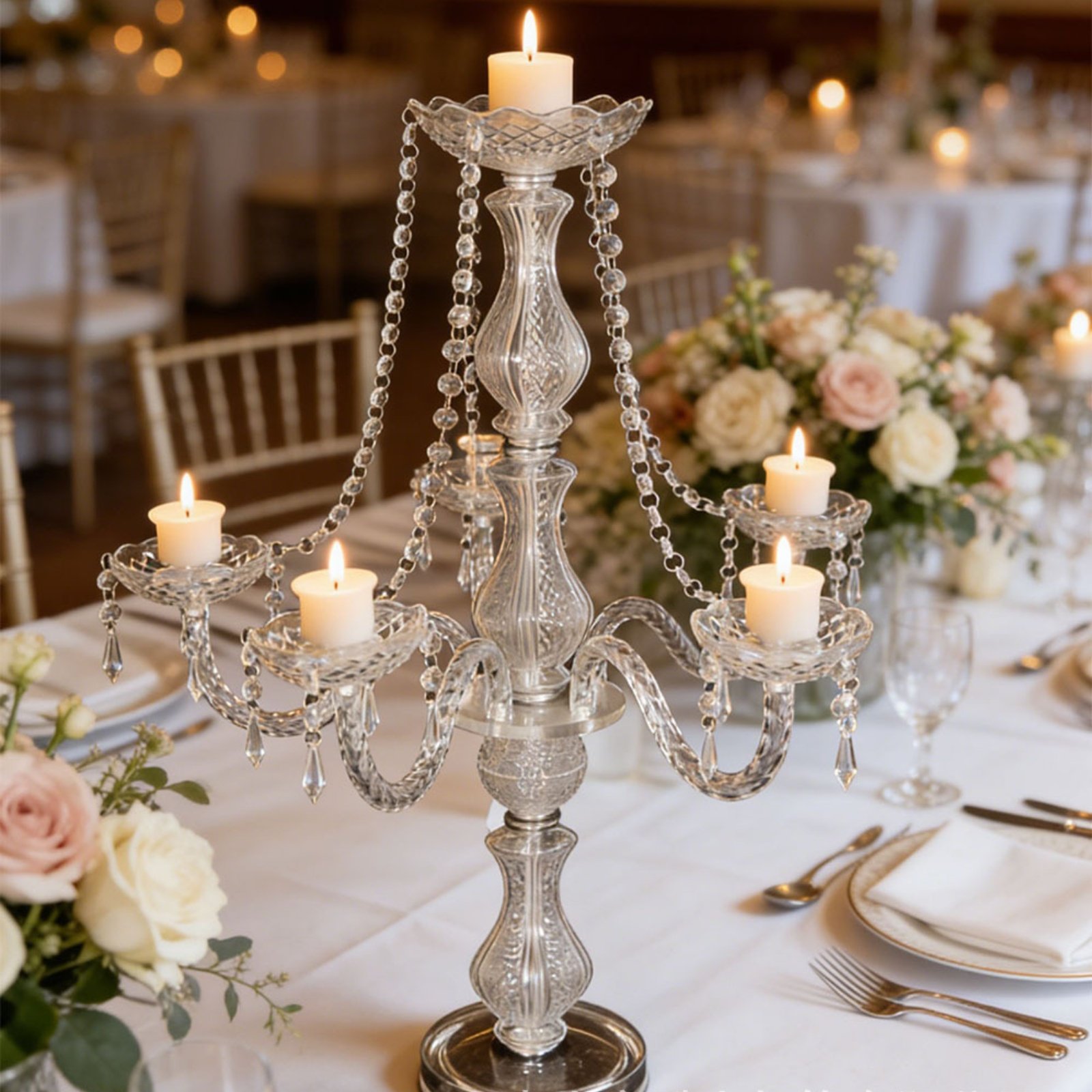 Candelabro in Cristallo Elegan - Unity Candle Set recensione e prezzo
