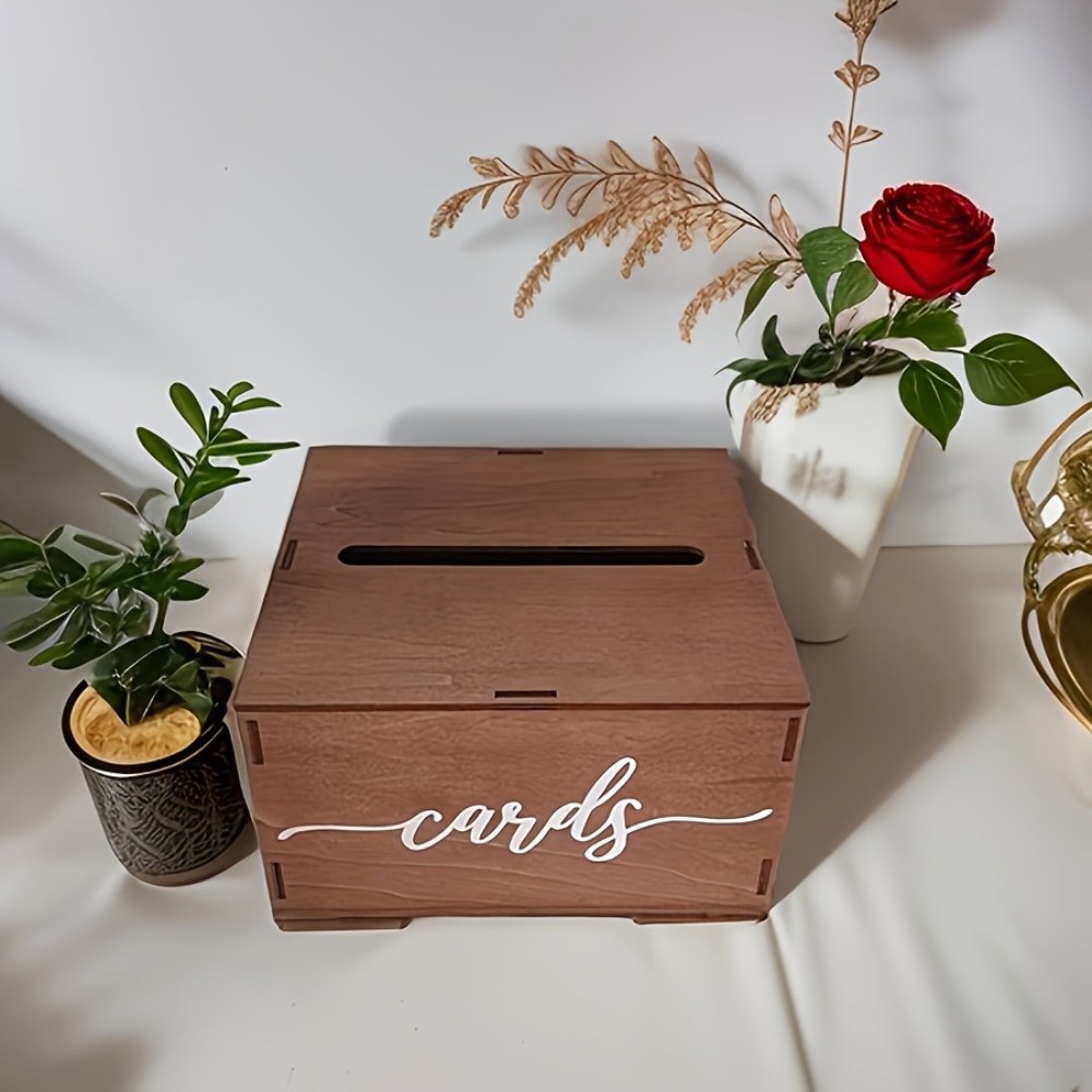 Nuova Scatola in Legno per Big - Wedding Card Box recensione e prezzo