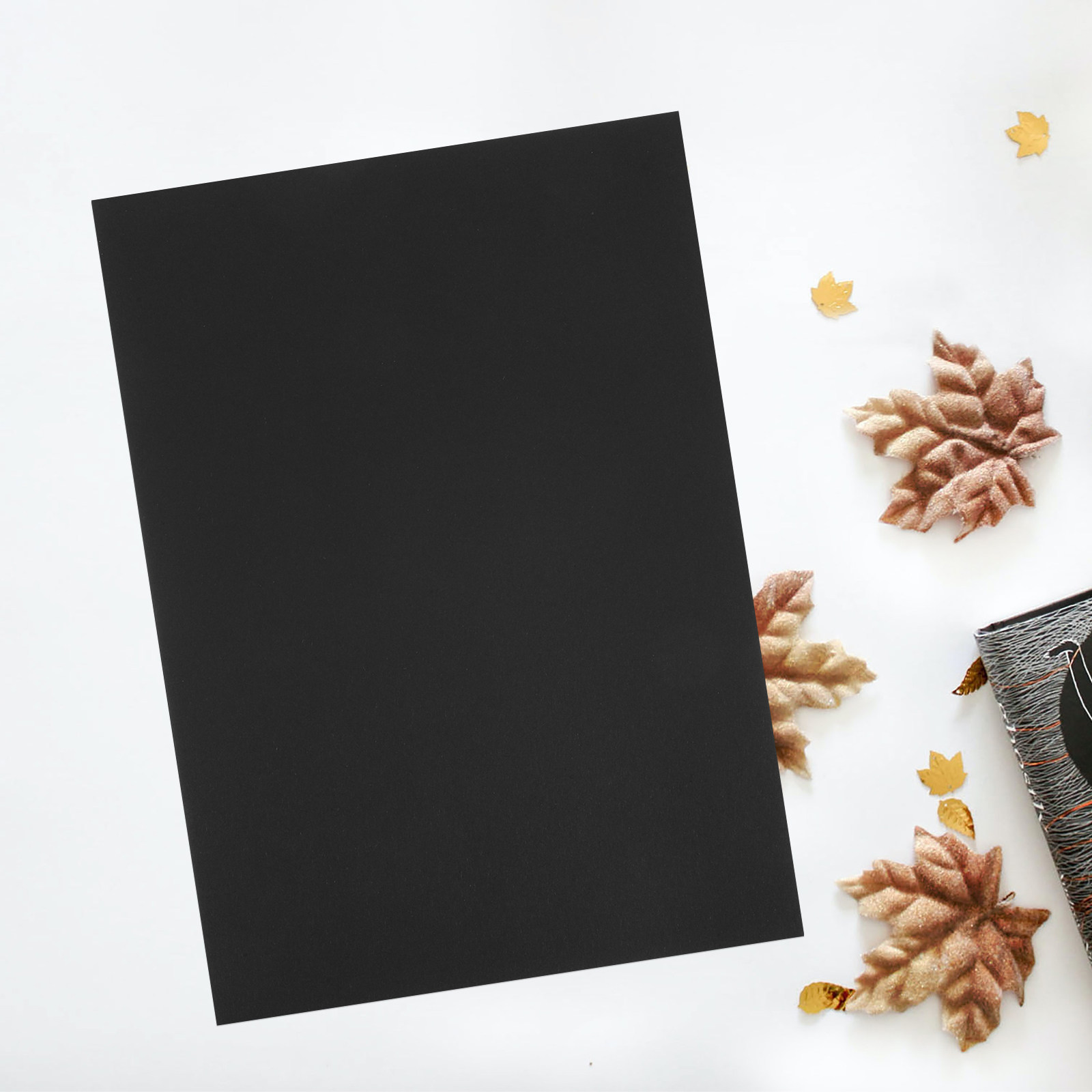 50 Fogli di Cartoncino Nero Sp - Papercraft Supply Invitation recensione e prezzo