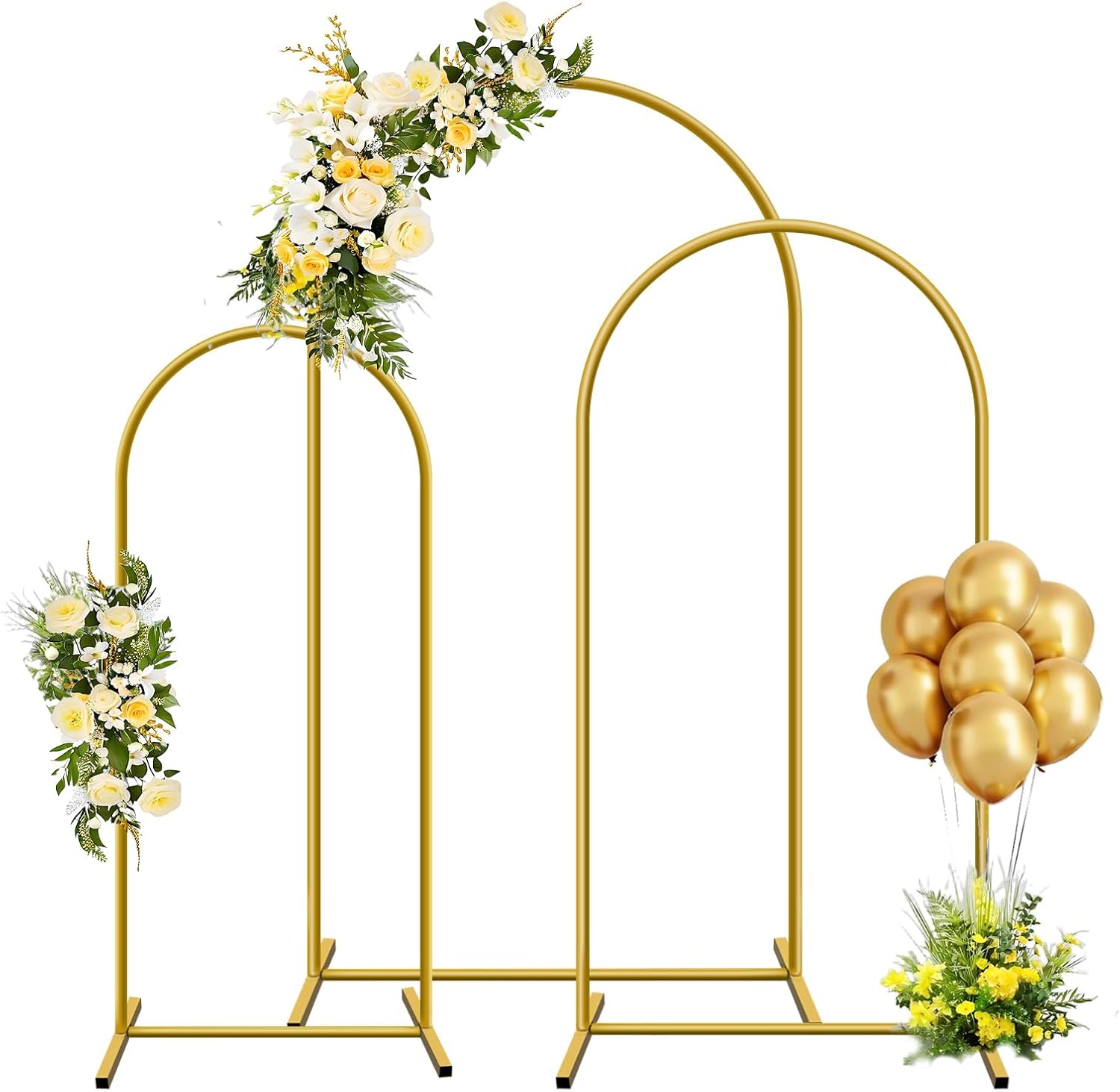 1pc arco in metallo dorato fon - Wedding Balloon Arch recensione e prezzo