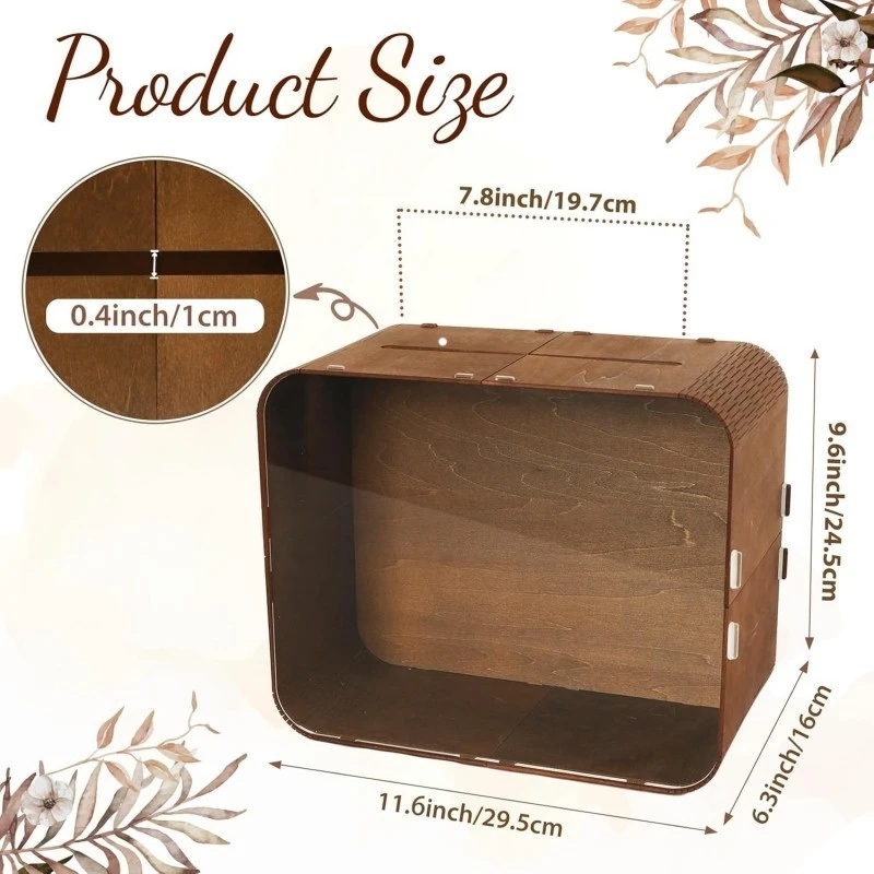 Scatola in legno per biglietti - Wedding Card Box recensione e prezzo