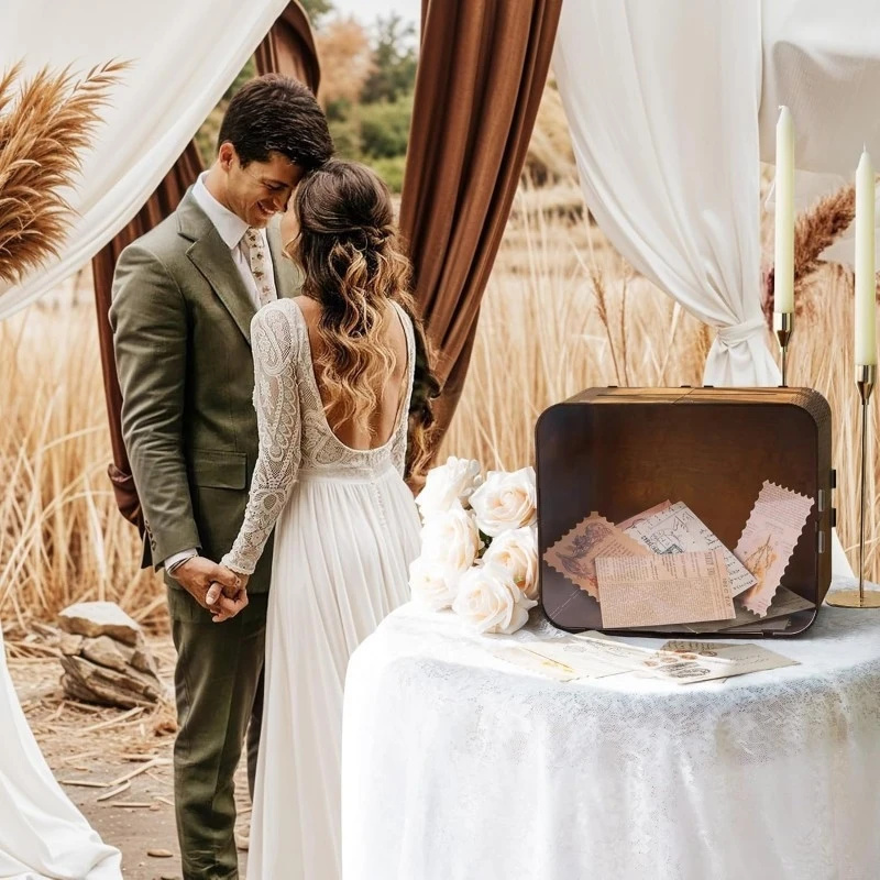 Scatola in legno per biglietti - Wedding Card Box recensione e prezzo