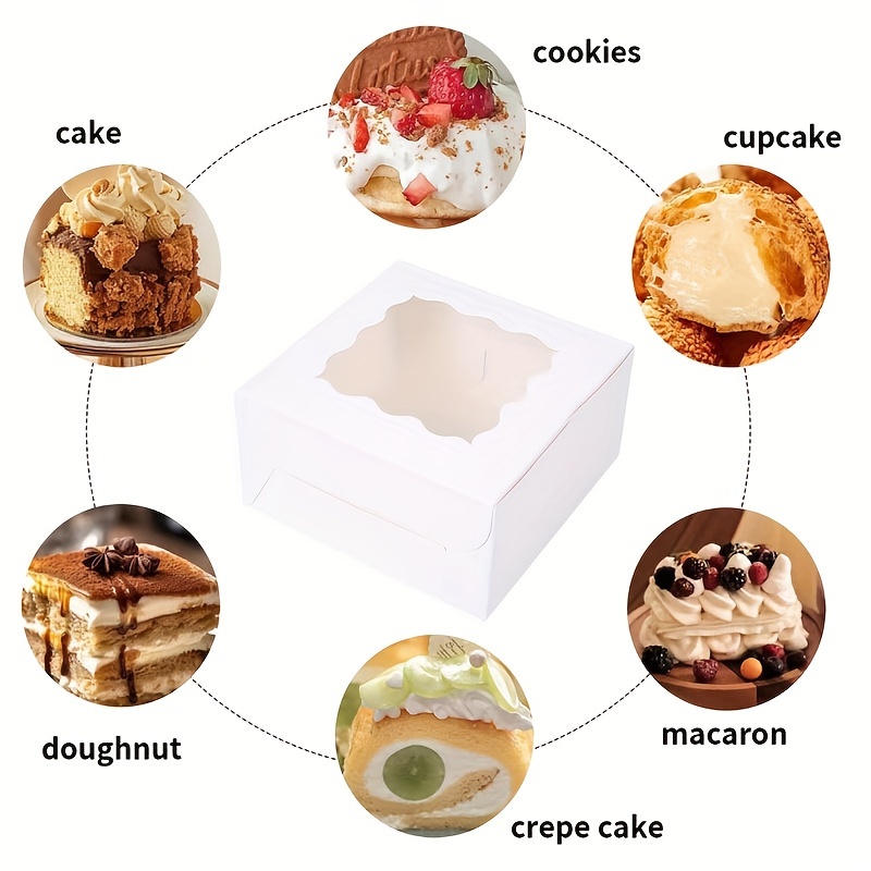 10 Pezzi Scatole in Carta Kraf - Wedding Cake Supply recensione e prezzo