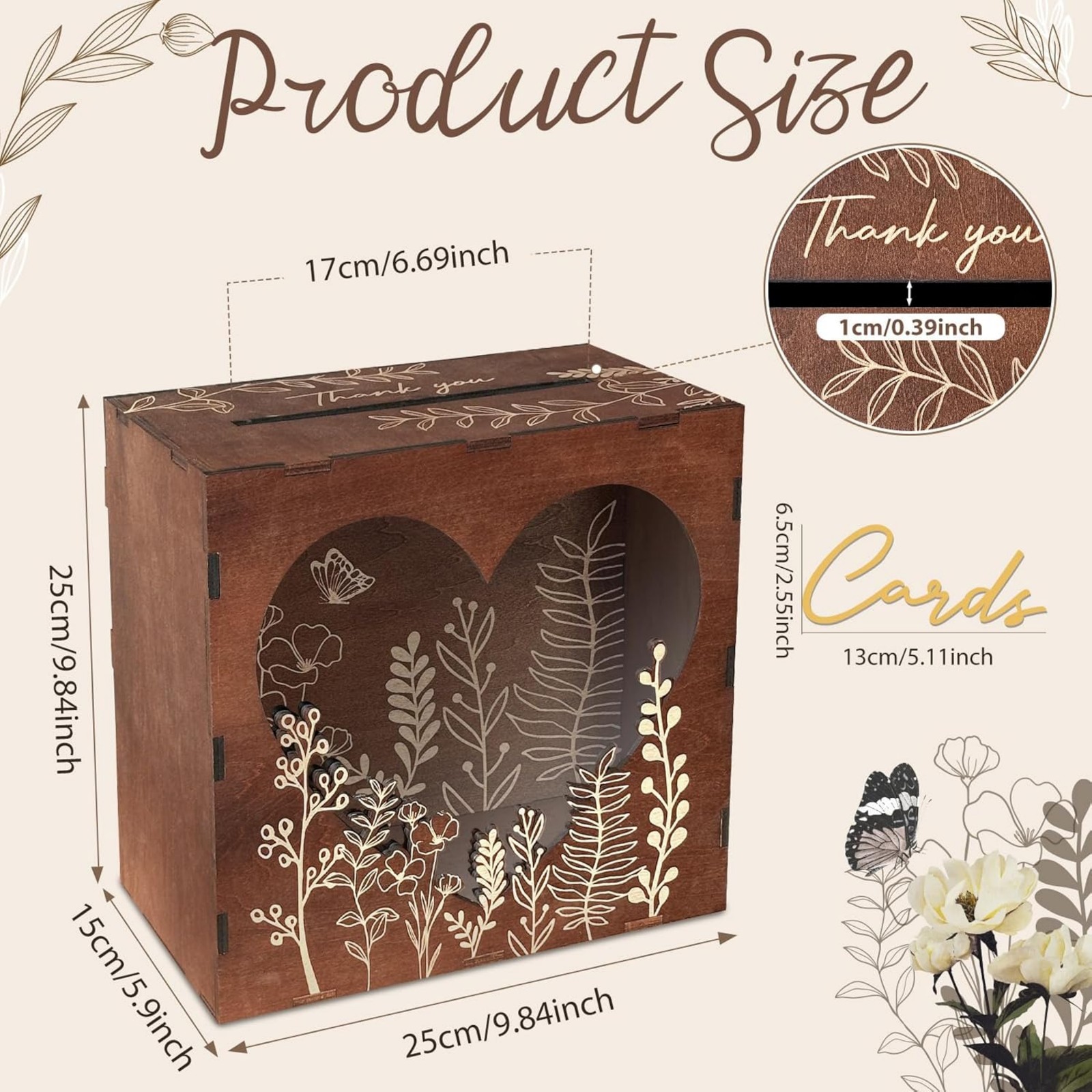 Scatola per biglietti di nozze - Wedding Card Box recensione e prezzo