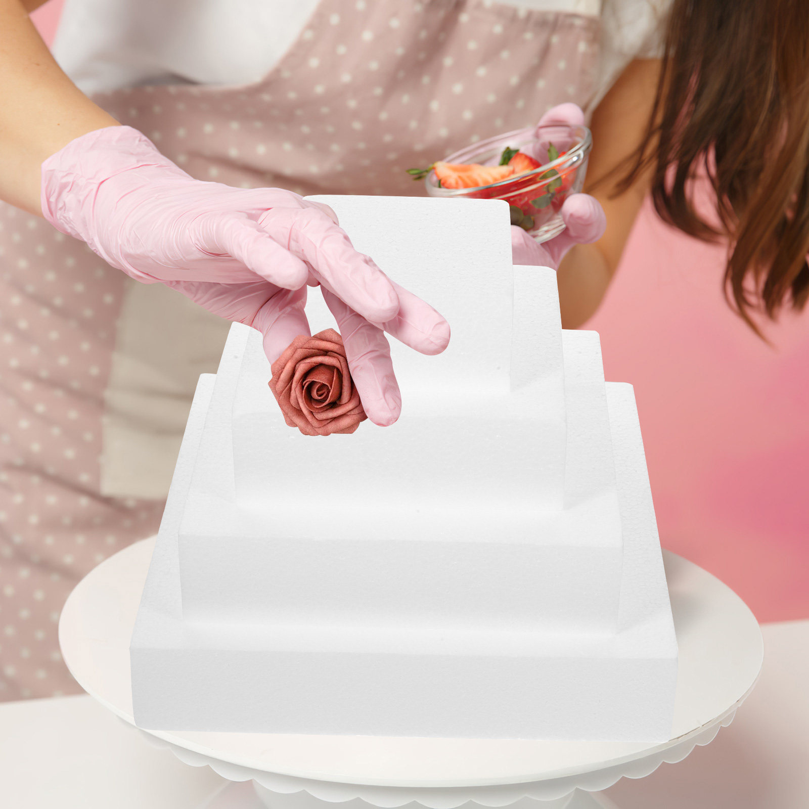 4 Pezzi di Dummy per Torte Bia - Wedding Cake Supply recensione e prezzo